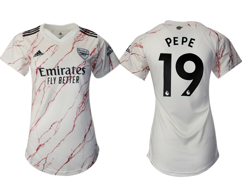 Men 2021 Arsenal away aaa version womens #19 soccer jerseys